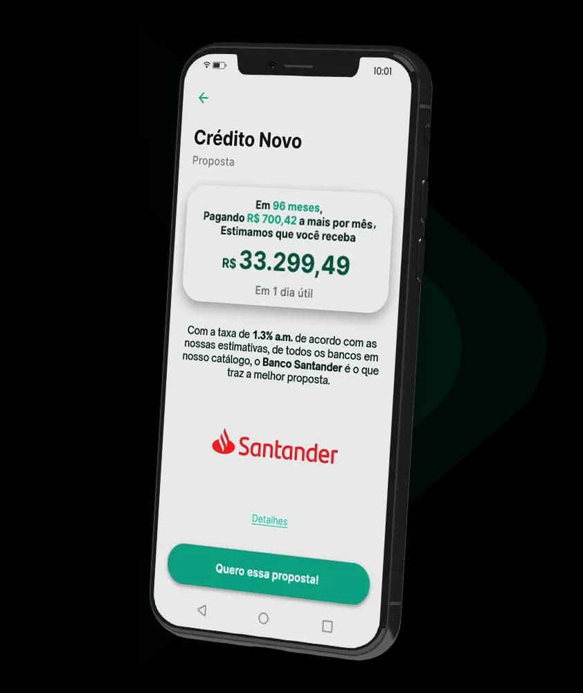 Oferta de empréstimo consignado no app Konsi